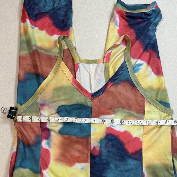 Colorful Women's Jeans Overalls - Picture 7 of 9